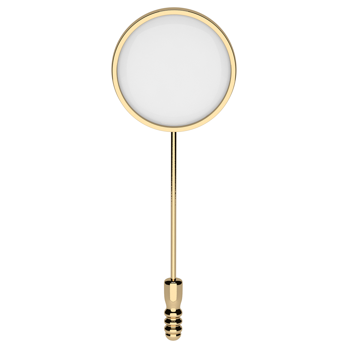 Anstecknadel "DOMING", Rund