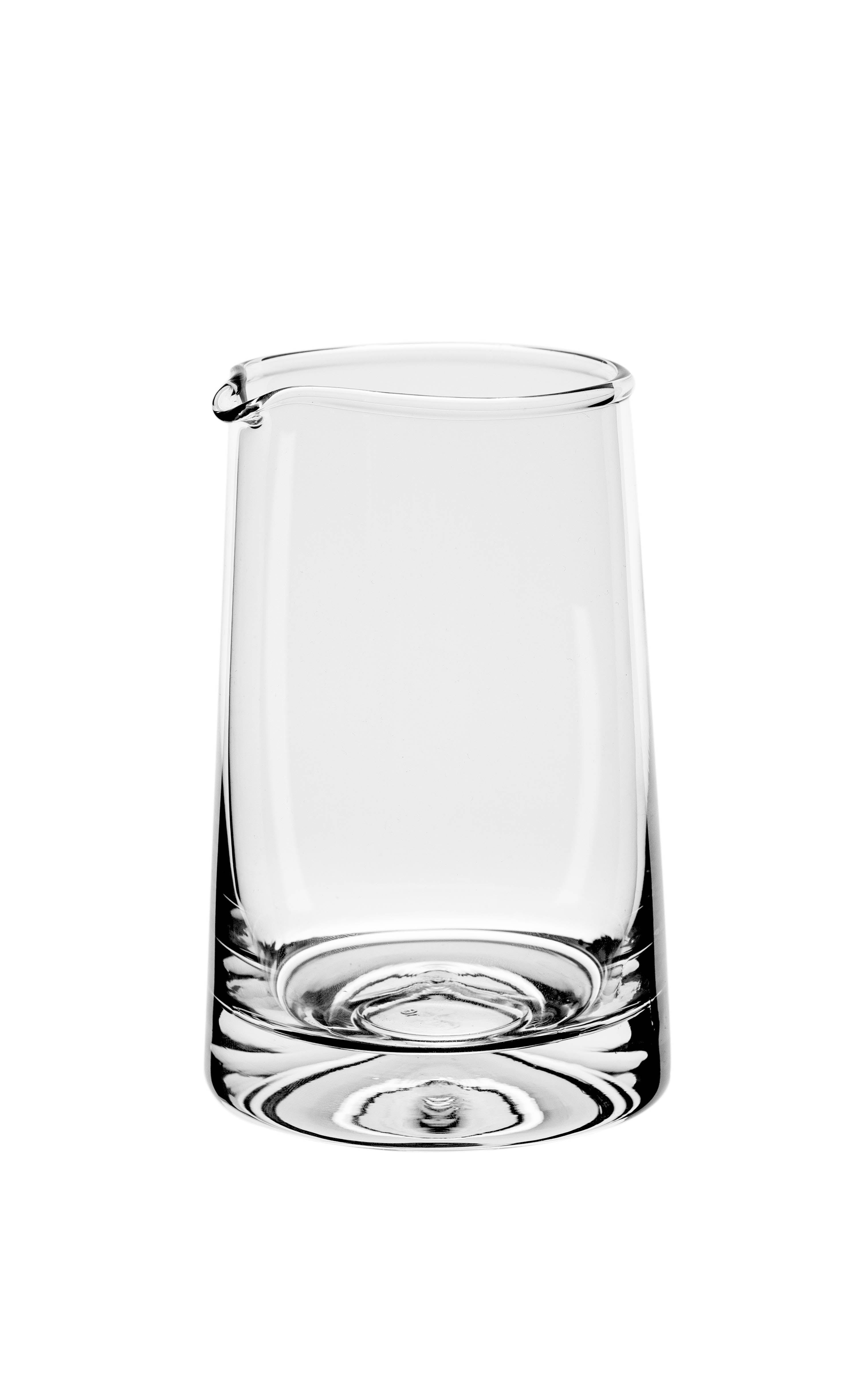 Milchkanne Latte 0,2 Liter, Höhe ca. 10,5cm Klarglas