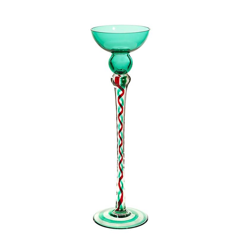 Kerzenhalter Jozy grün "Art Queen" (40cm)