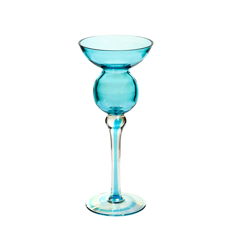 Kerzenhalter Jozefina blau "Art Queen" (30cm)