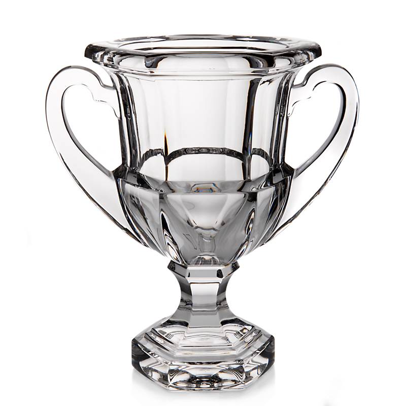 Pokalvase Opera 25 cm Transparent aus Bleikristall