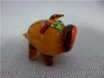 Schwein gelb 4cm