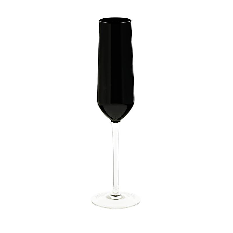 Sektkelch "Schwarz/ Weiß" (180ml)