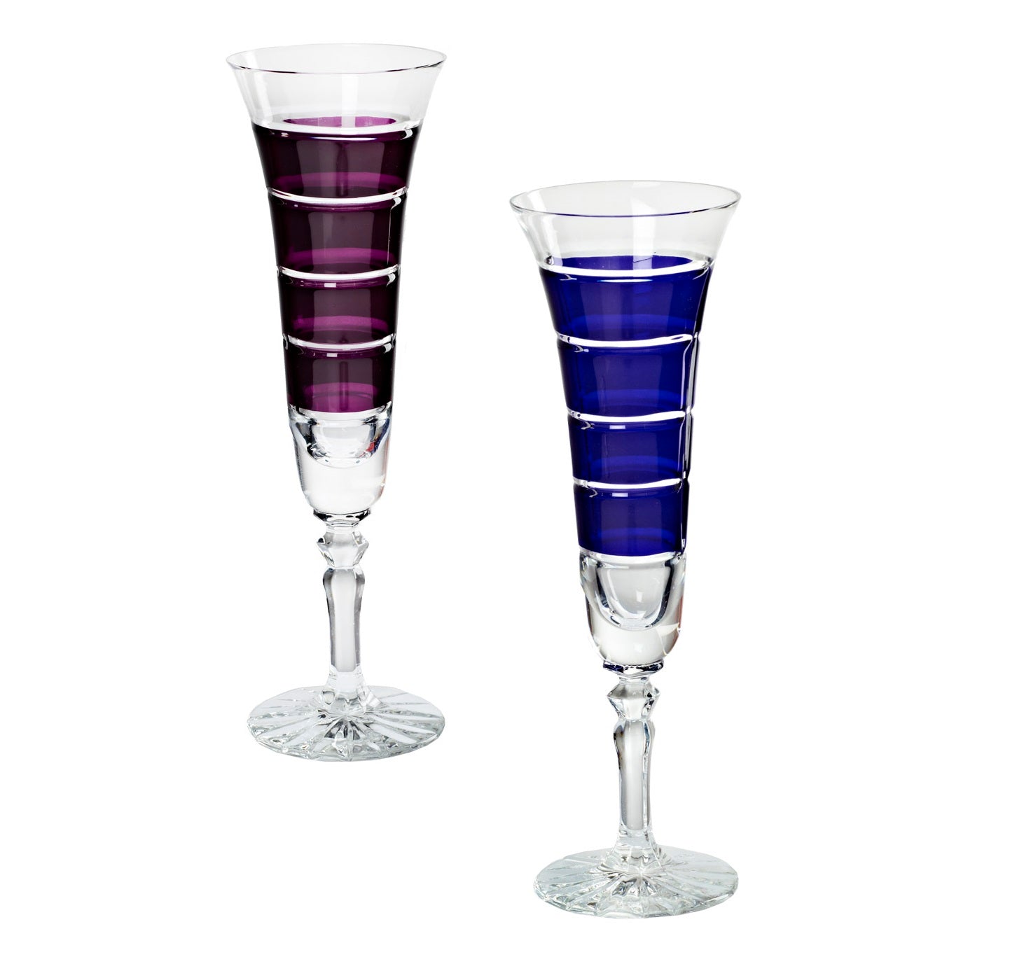 Sektglas Sektkelch Champagnerglas Handgeschliffen Kristall Glas 140 ml