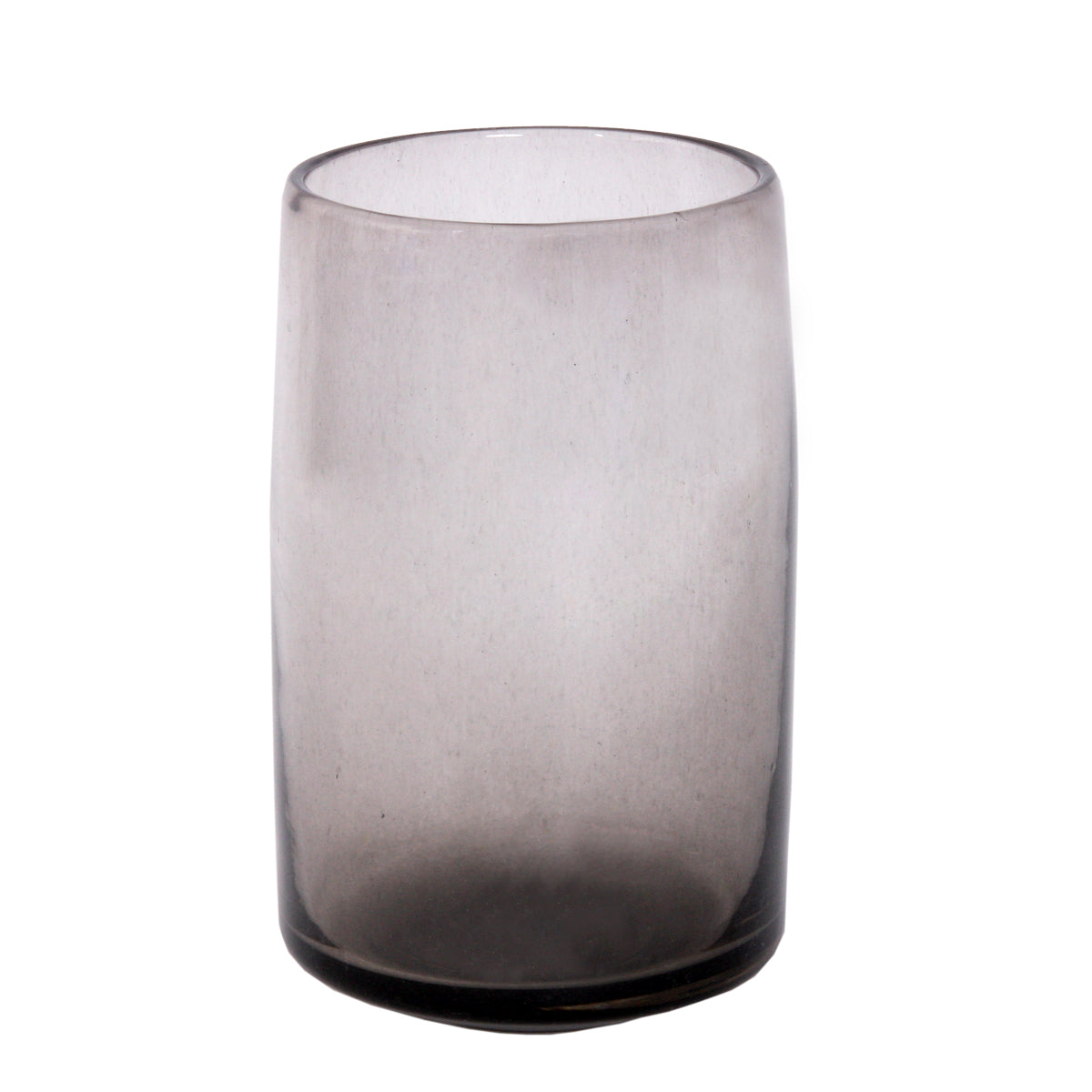 Zylindervase graubraun 25cm
