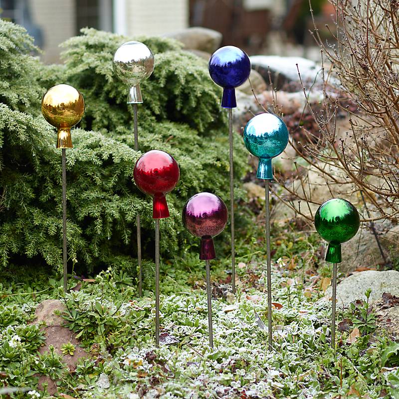 Rosenkugel verspiegelt Gartenflair 12cm