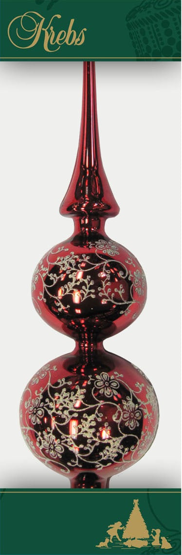 Baumspitze Glitzerranke (33cm)