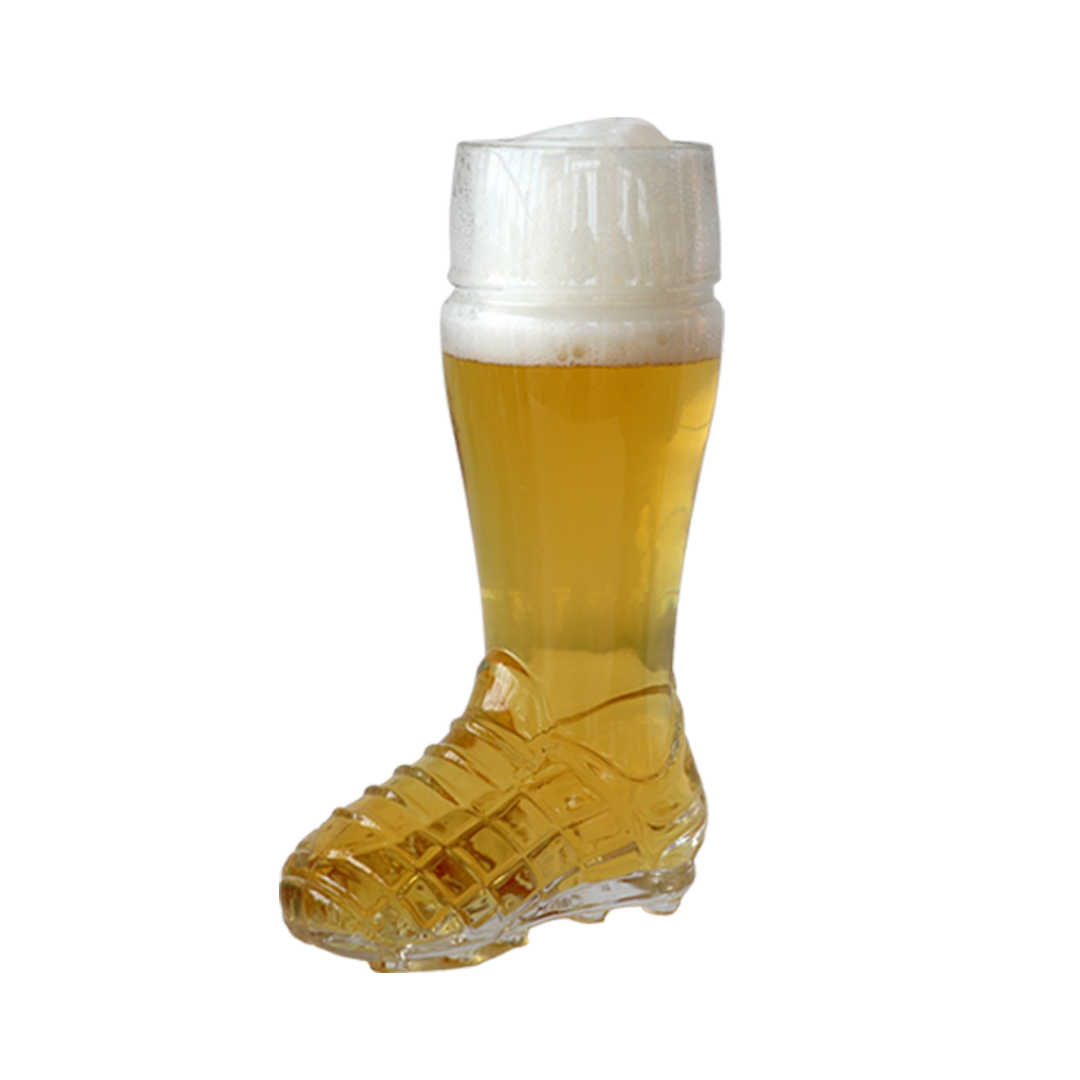 Bierglas Fußballschuh 300ml 2er Set