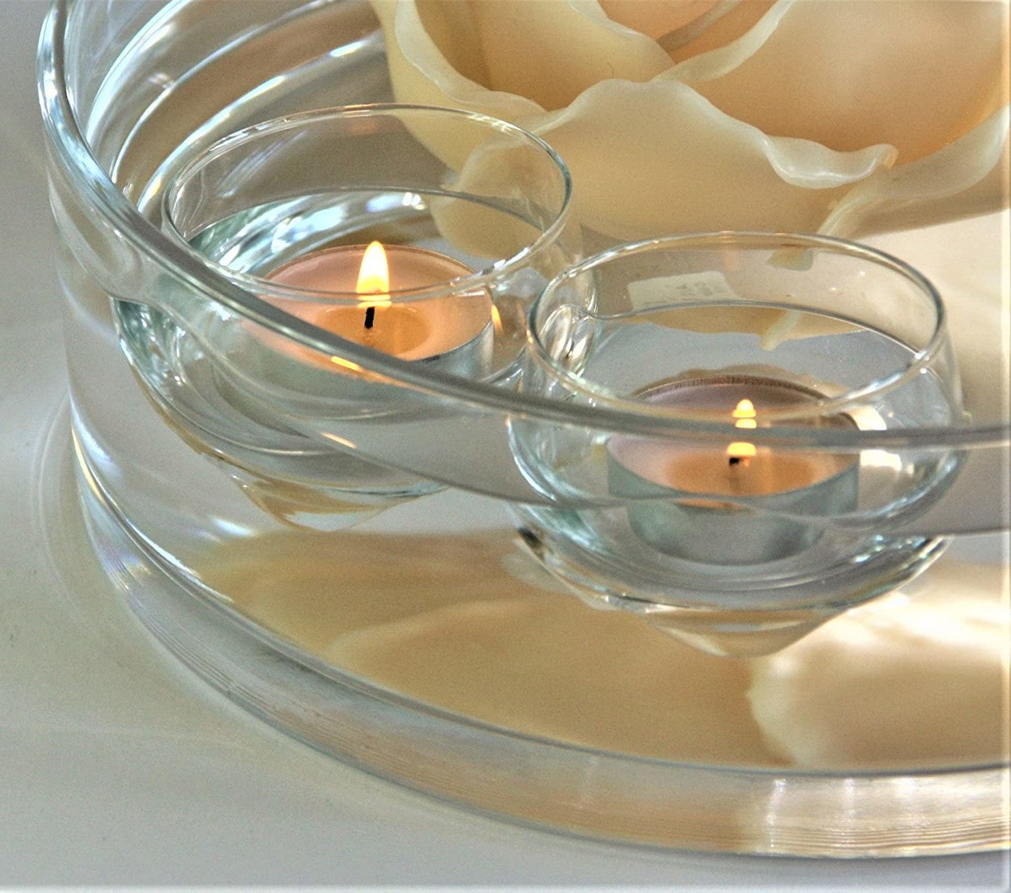 Teelichtglas schwimmend 7cm