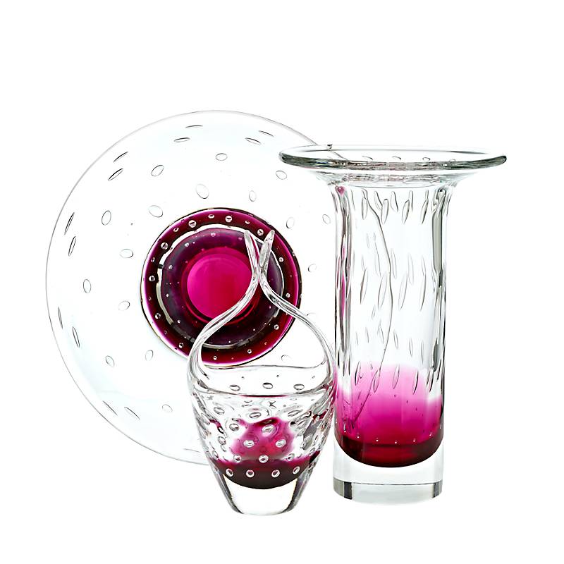 Glaskorb Red Queen 23 cm