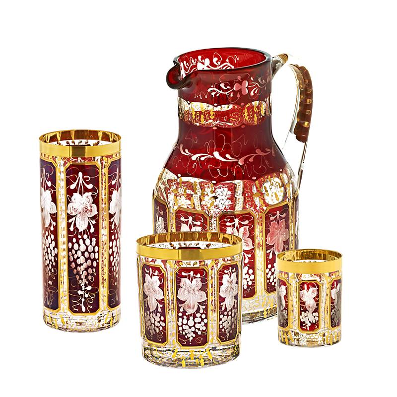 Trinkbecher getäfelt "Ruby Grape" (250ml)