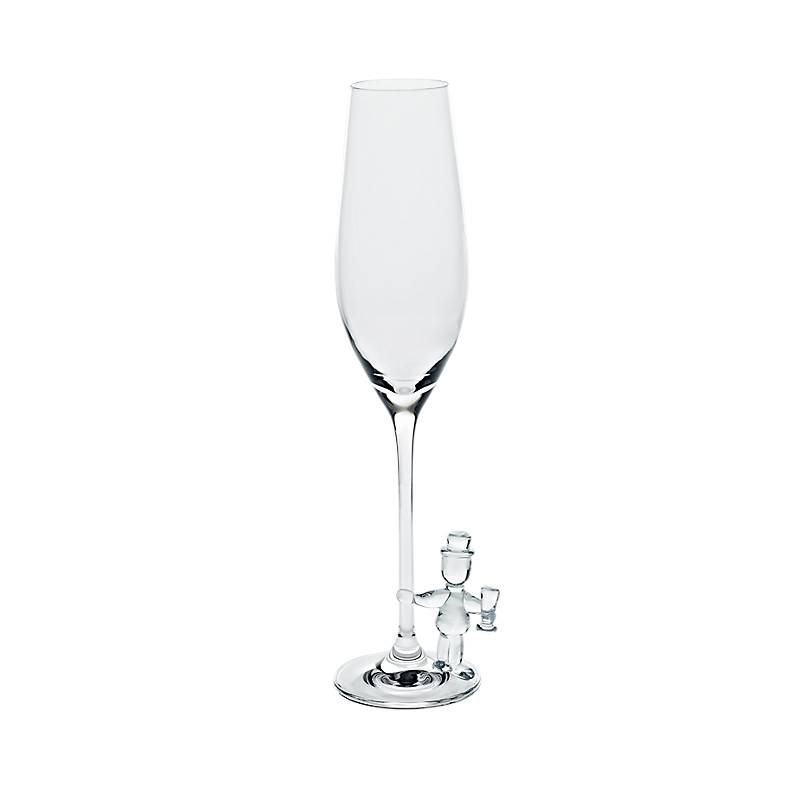 Sektglas Braut & Bräutigam Hochzeitsglas 2er-Set