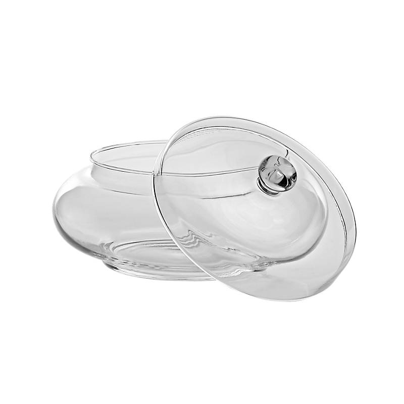 Bonboniere Candy Famous 22cm Keksdose Gefäß mit Deckel Vorratsdose Klarglas
