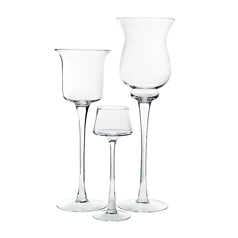 Windlicht Kielich Famous 45cm Kerzenhalter Deko Gefäß Schale Klarglas Geschenk