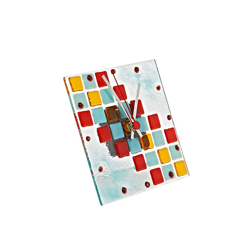 Tischuhr Ornament  "Clockworld" (15x15cm)