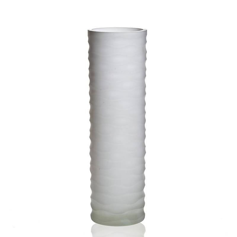 Stangenvase Jozefina weiß Art Queen (35cm)