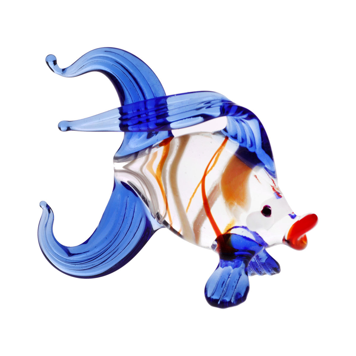 Fisch Midi 6-8cm Glas Tiere Figuren Sammeln Vitrine Miniatur Aquarium