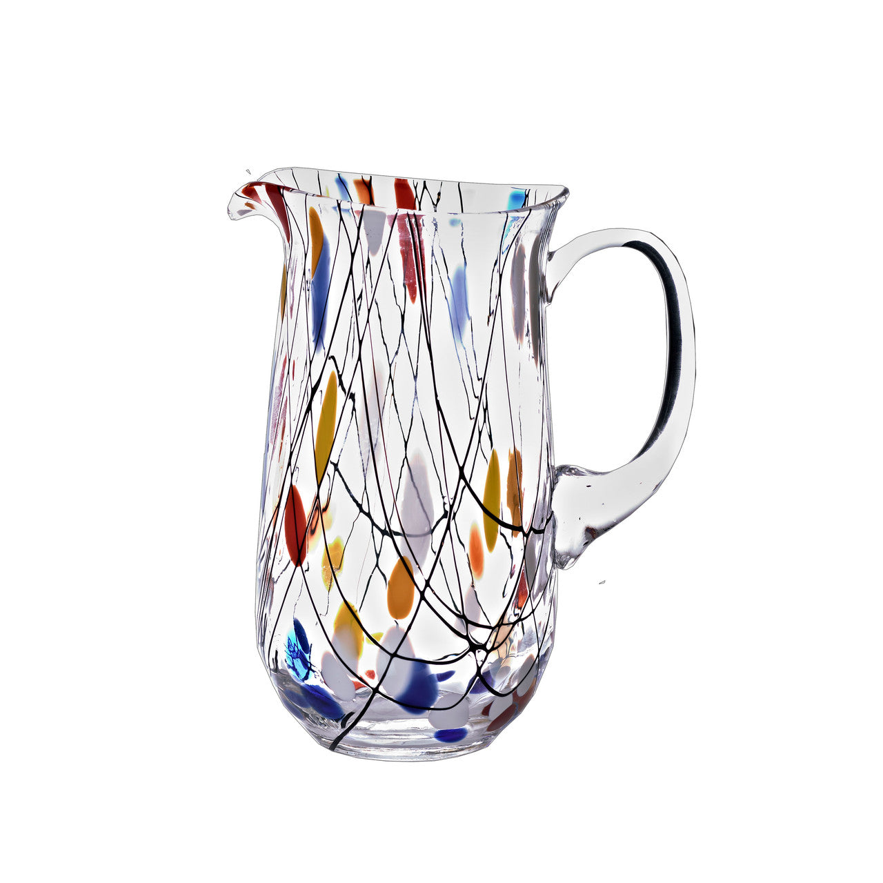 Glaskrug 1,5 Liter inkl. 4 Trinkgläser 250ml Maria